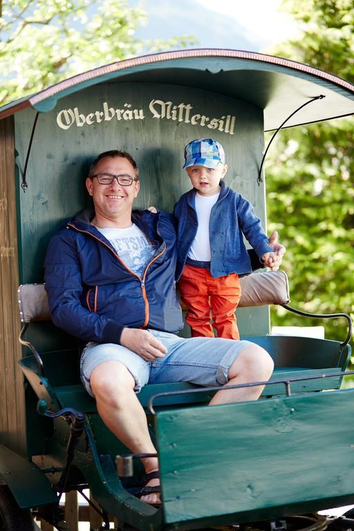 Pension Oberbraeu Mittersill Exteriér fotografie